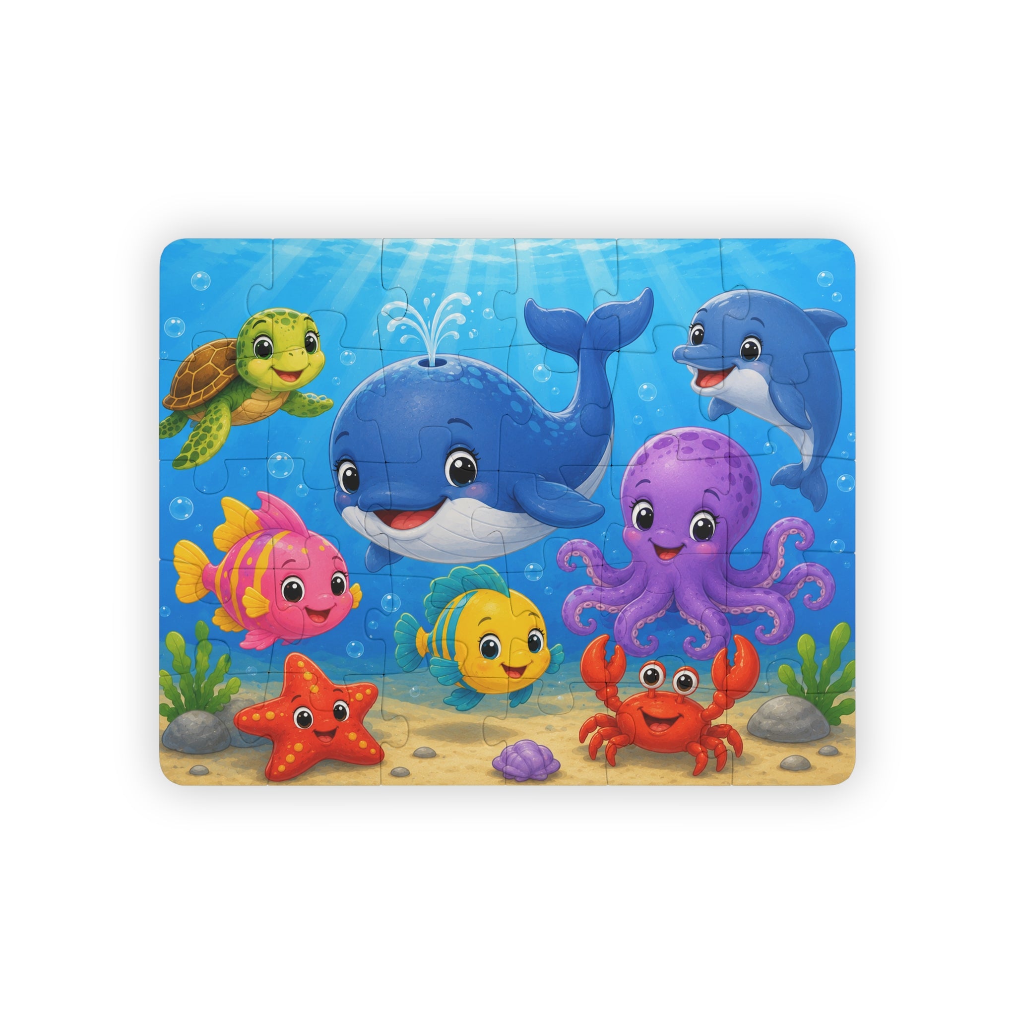 Under the Sea 30-piece ocean animal kids puzzle