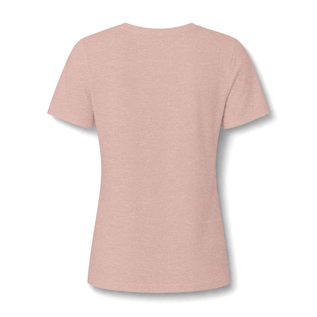 Horse Studies Women's V-Neck Tee — Stylized Horse Head Art