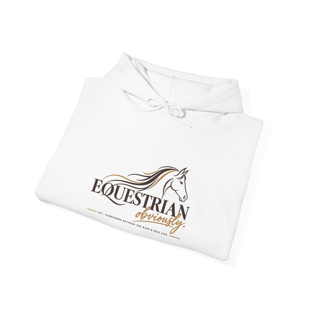 Equestrian Riding hoodie with horse logo