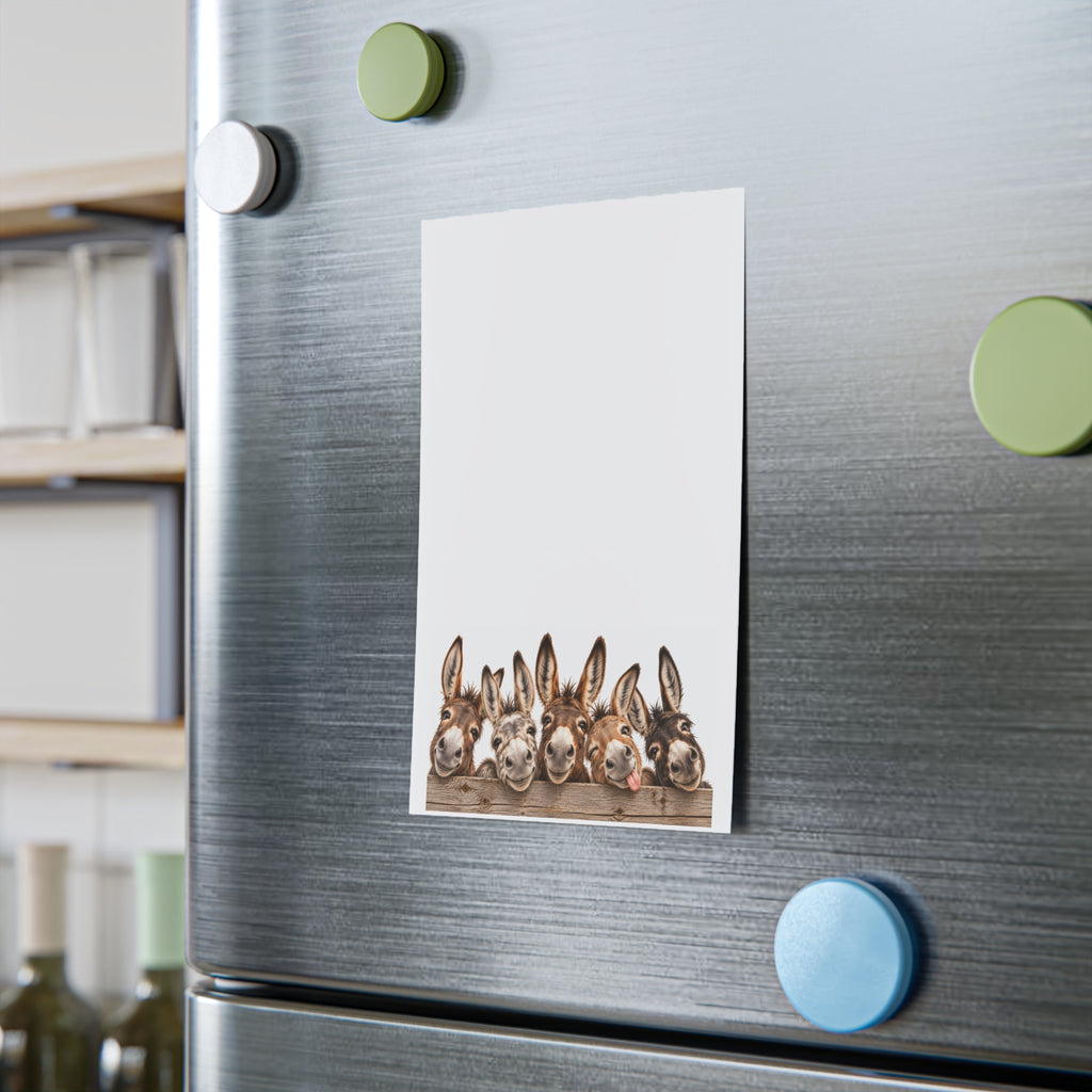Donkey Friends Post-it Note Pads – Cute Animal Sticky Notes for Desk, Gifts & Farm Lovers