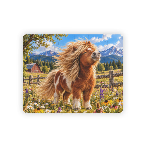 30-Piece Kids Puzzle — Happy Pony Meadow Jigsaw for Children