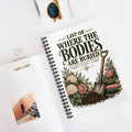Where the Bodies Are Buried spiral notebook cover