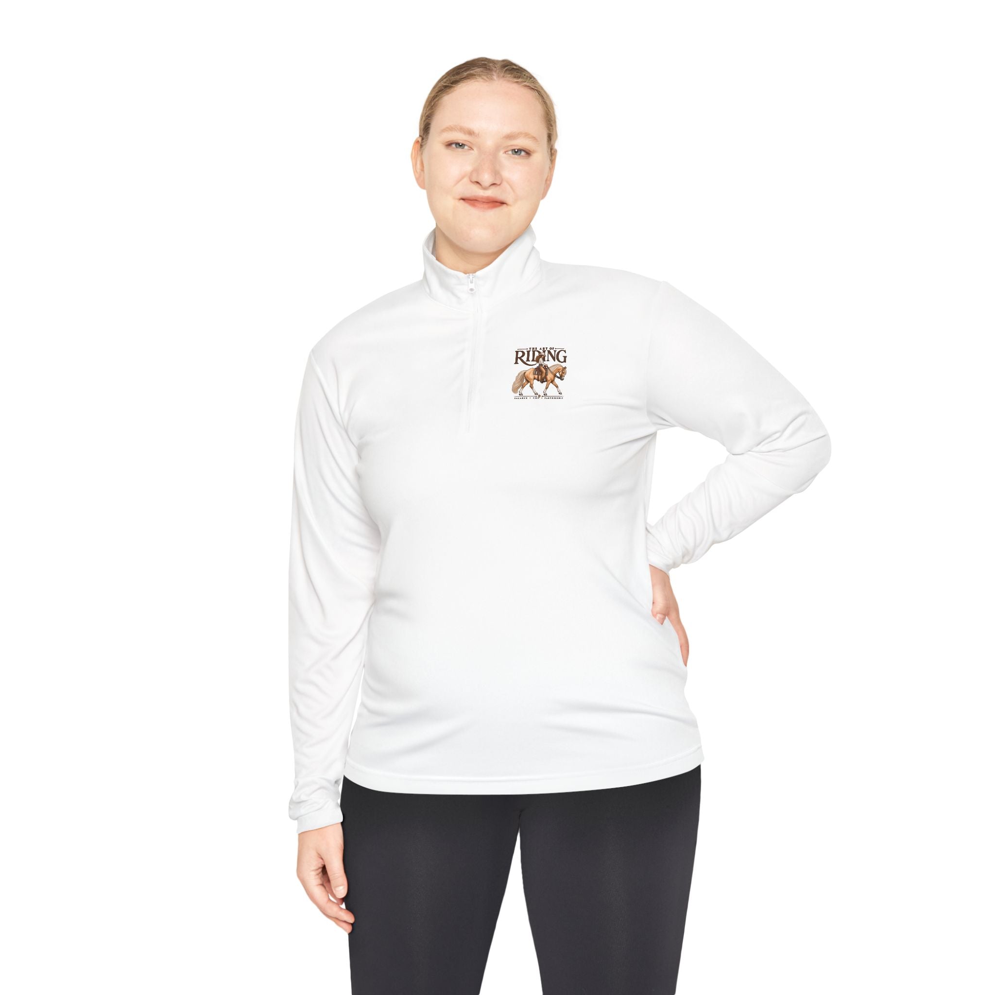 Art of Riding western quarter-zip pullover