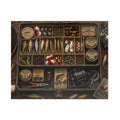 Vintage fishing tackle jigsaw puzzle artwork
