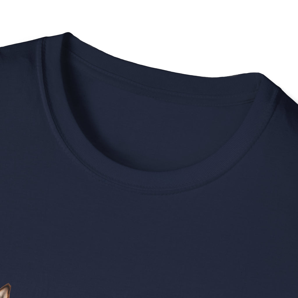 Donkey Row T-Shirt — Cute Peeking Donkeys Graphic Tee