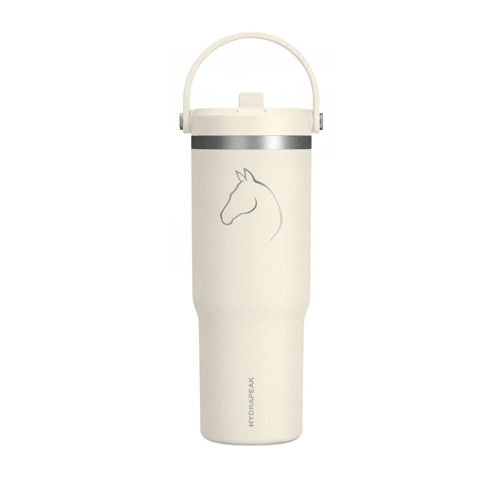Horse Outline 32oz Nomad Tumbler — Insulated Travel Mug for Equestrians