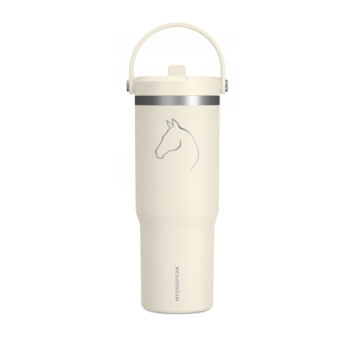 Horse Outline 32oz Nomad Tumbler — Insulated Travel Mug for Equestrians