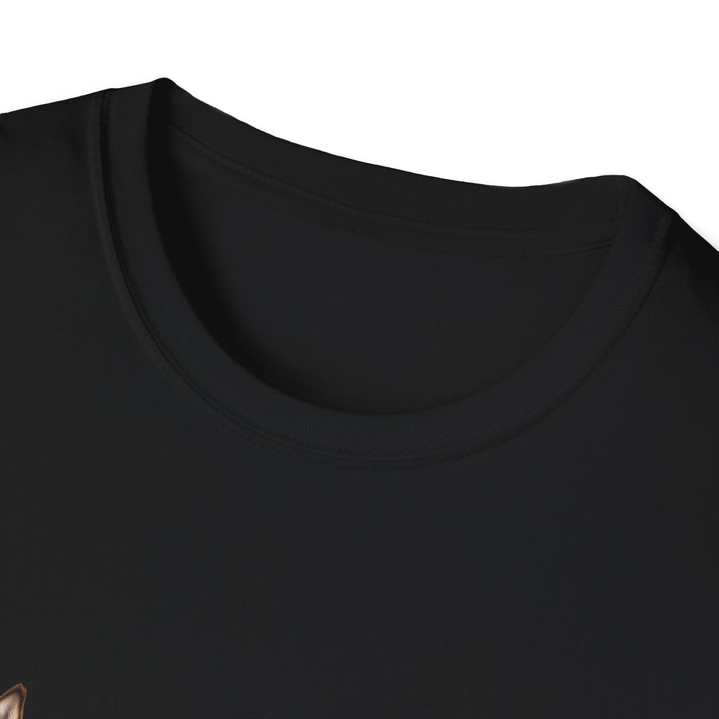 Donkey Row T-Shirt — Cute Peeking Donkeys Graphic Tee