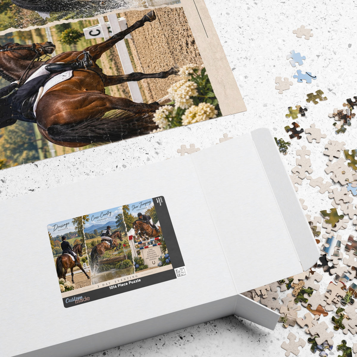 3 Day Eventing Puzzle – 1014 Piece Horse Puzzle | Equestrian Gift for Riders