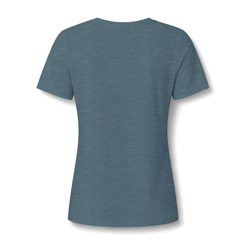 Horse Studies Women's V-Neck Tee — Stylized Horse Head Art