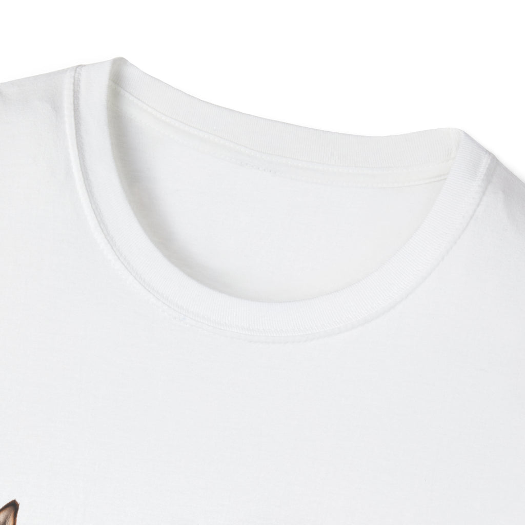 Donkey Row T-Shirt — Cute Peeking Donkeys Graphic Tee
