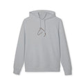 Minimalist Horse Outline Hoodie — Equestrian Line Art Pullover