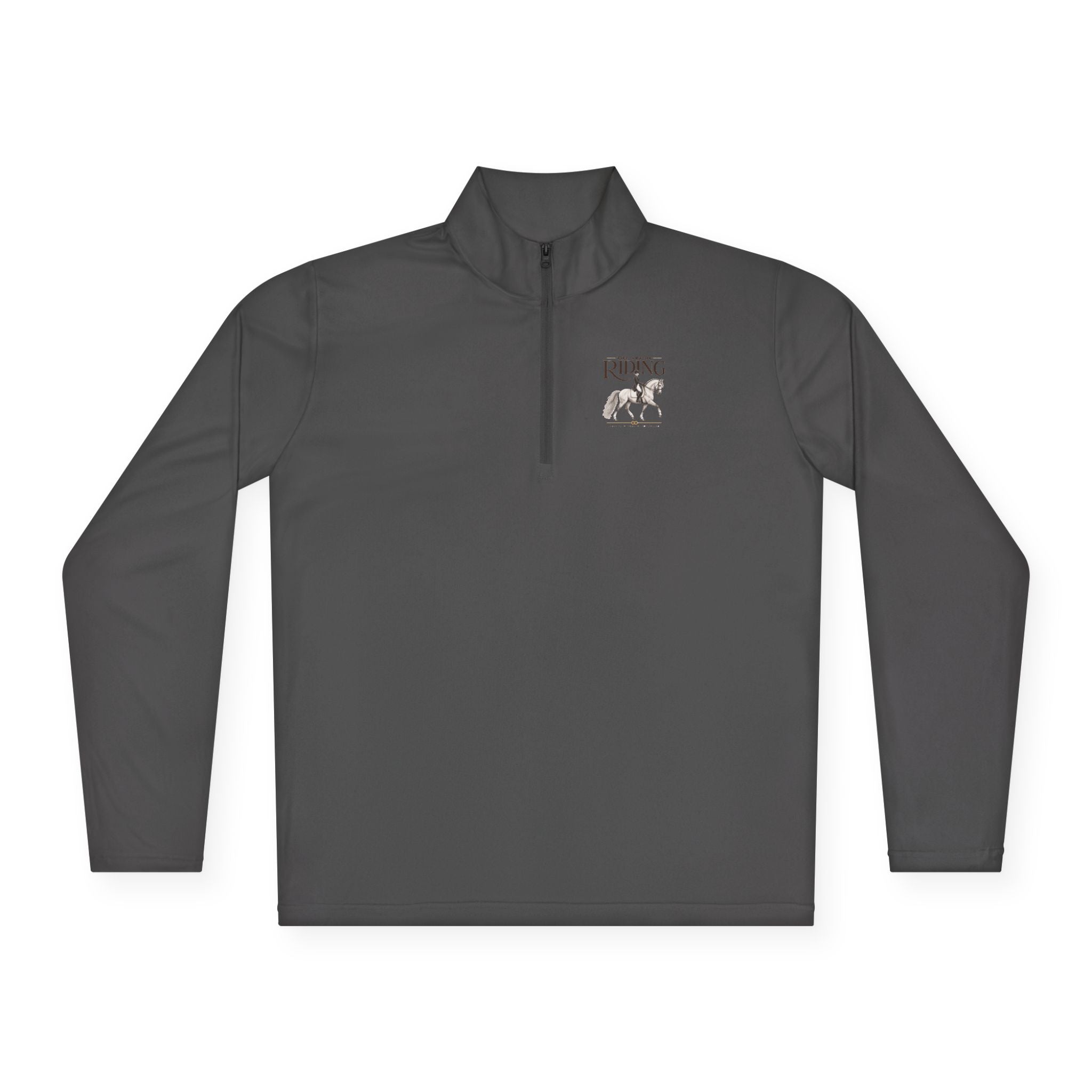 The Art of Riding quarter-zip pullover