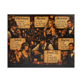 Retro cocktail bar jigsaw puzzle artwork