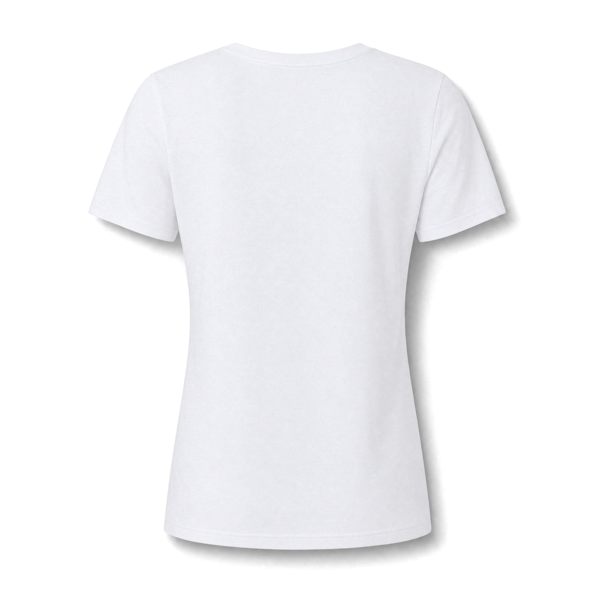 Horse Studies women's heather V-neck tee with horse head graphic