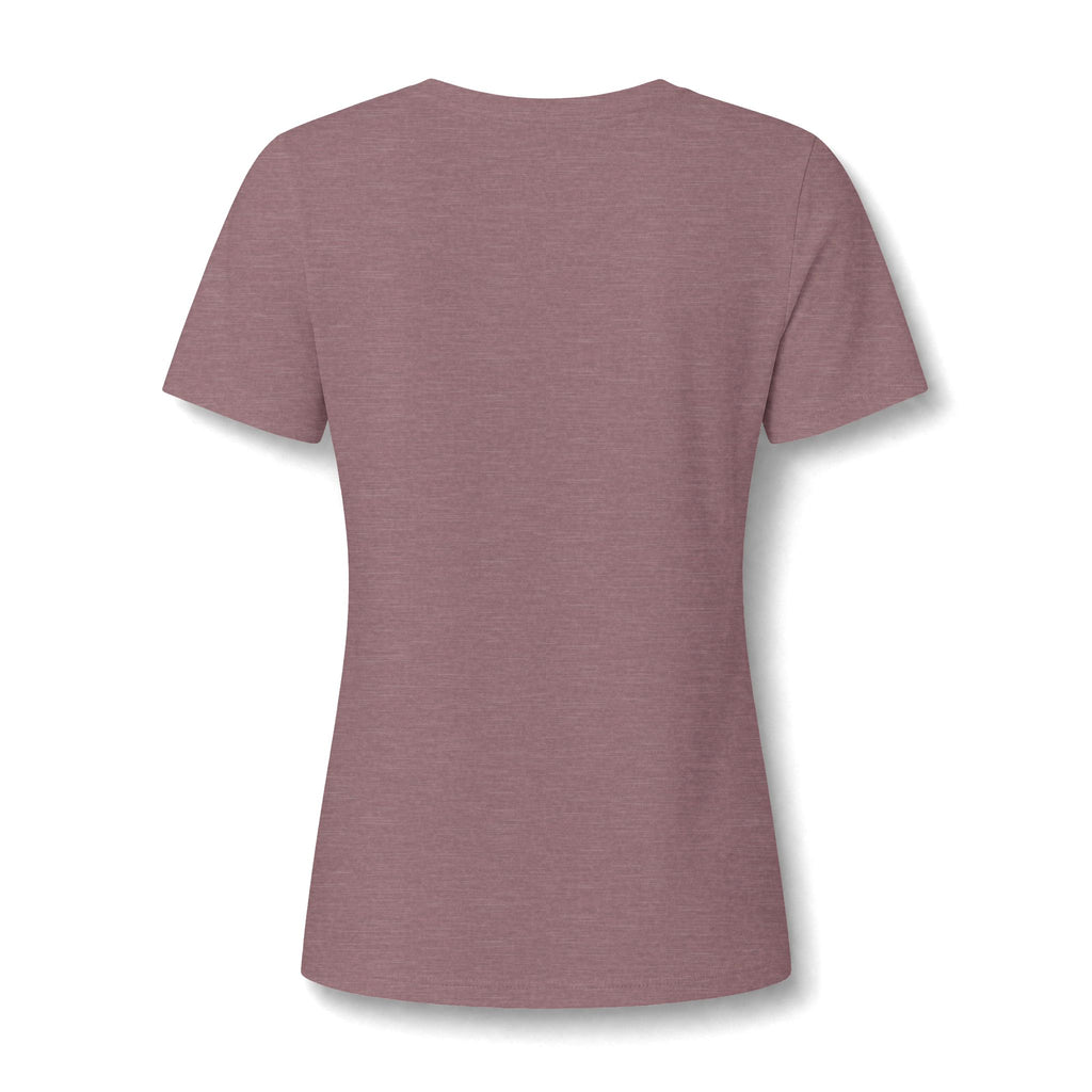 Horse Studies Women's V-Neck Tee — Stylized Horse Head Art
