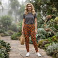 Halloween Patchwork Leggings