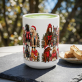 Holiday Horses Christmas Mug 15 oz