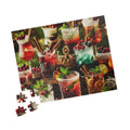 Holiday cocktails jigsaw puzzle artwork