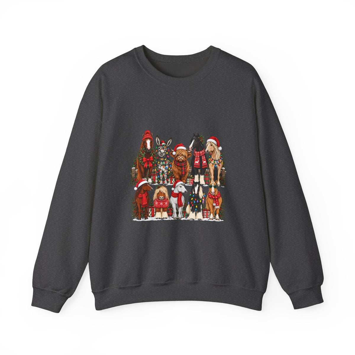 Holiday Horses Crewneck Sweatshirt