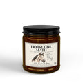 Horse Girl Math Vanilla Bean Candle – Funny Equestrian Gift