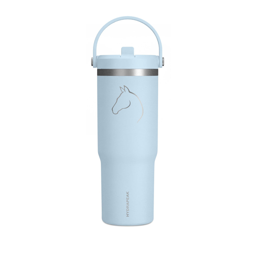 Horse Outline 32oz Nomad Tumbler — Insulated Travel Mug for Equestrians