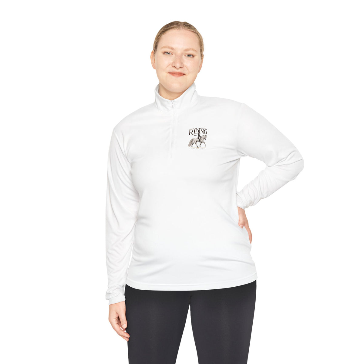 The Art of Riding quarter-zip pullover