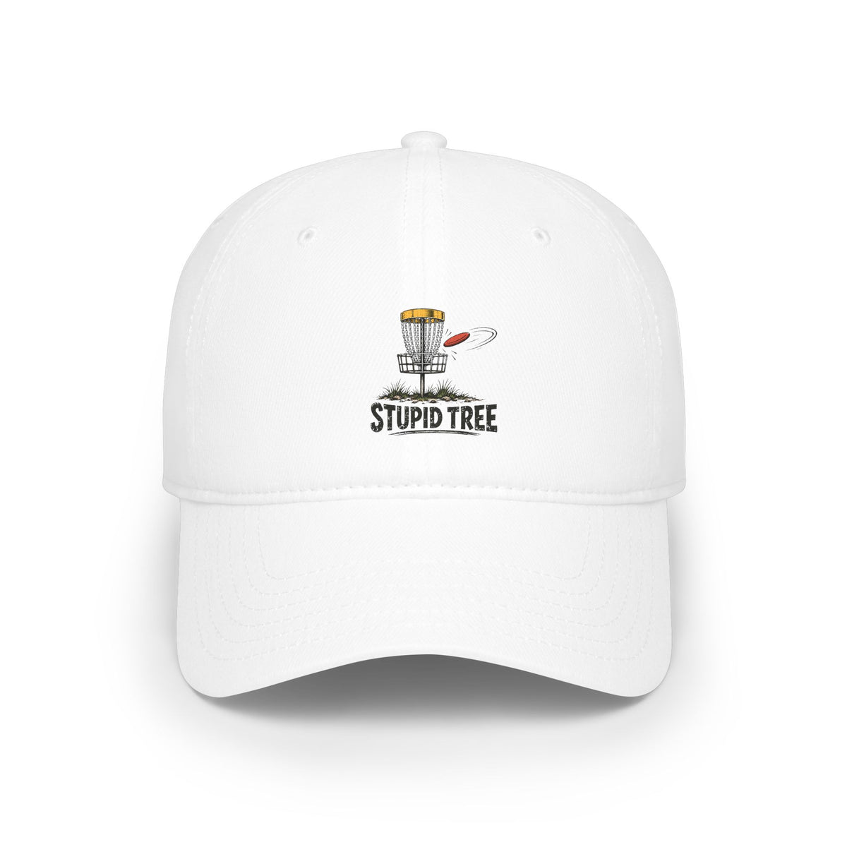 Stupid Tree Disc Golf Hat | Funny Disc Golfer Cap | Disc Golf Gift