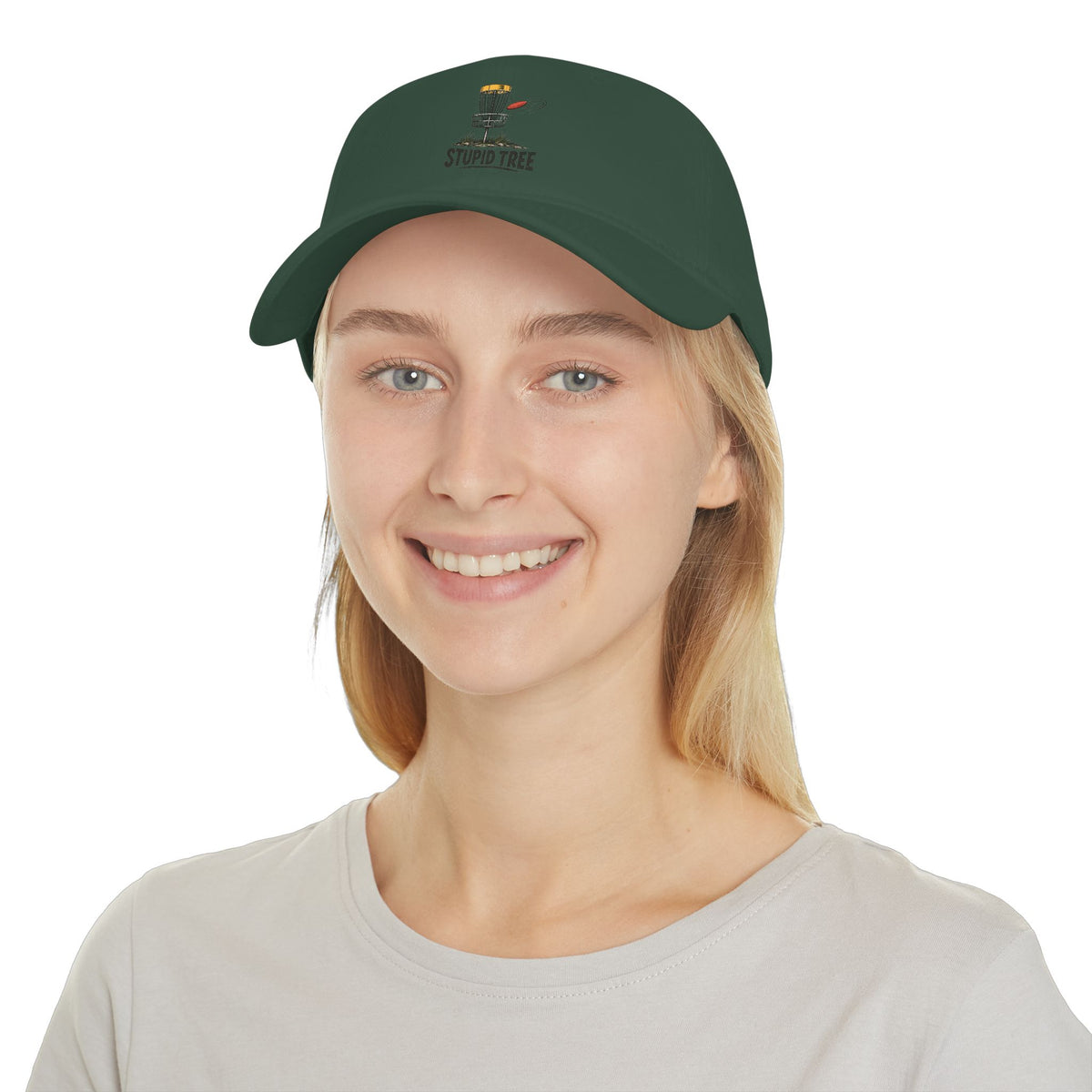 Stupid Tree Disc Golf Hat | Funny Disc Golfer Cap | Disc Golf Gift