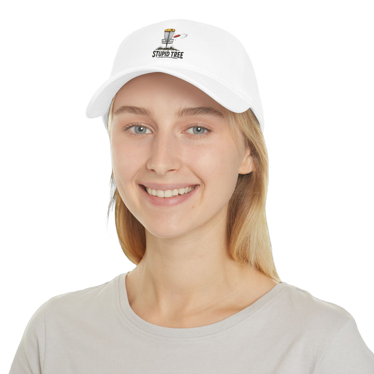 Stupid Tree Disc Golf Hat | Funny Disc Golfer Cap | Disc Golf Gift