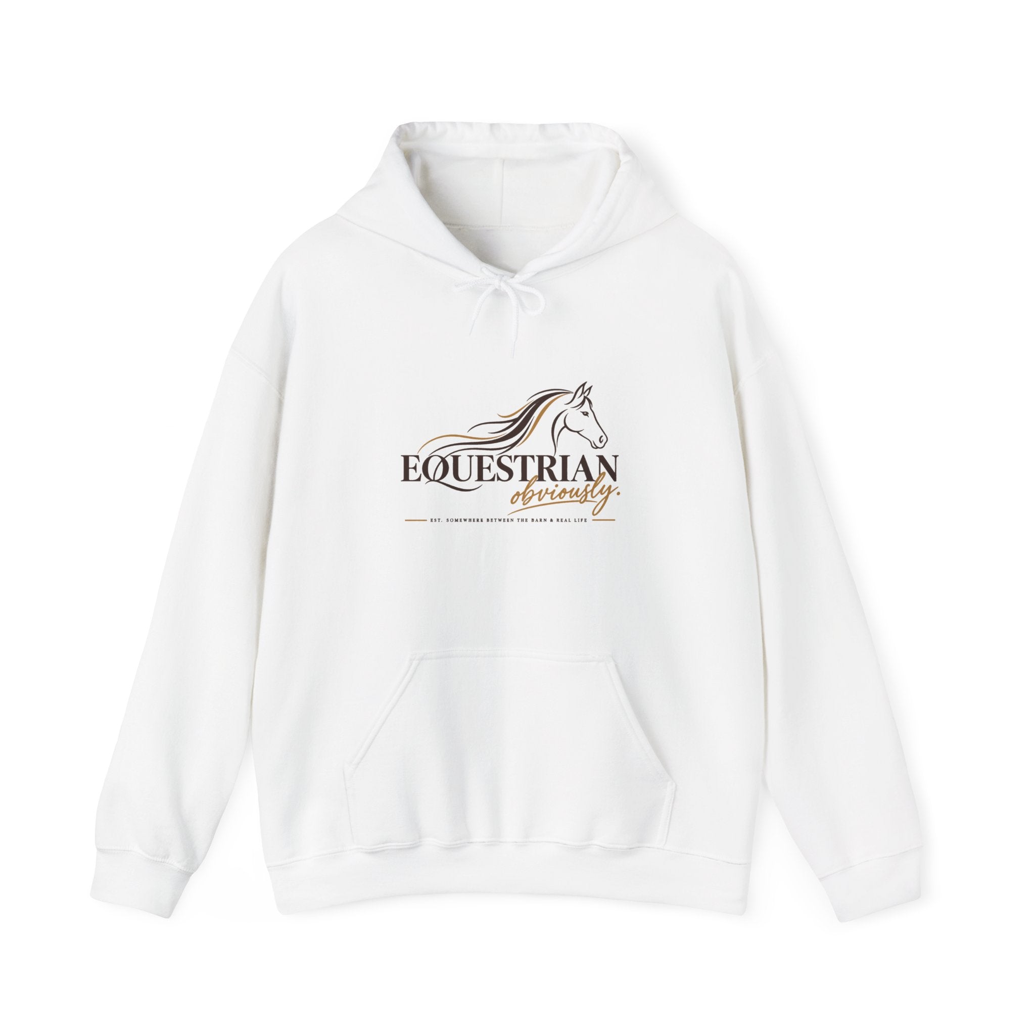 Equestrian Riding hoodie with horse logo