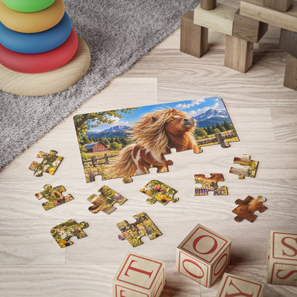30-Piece Kids Puzzle — Happy Pony Meadow Jigsaw for Children