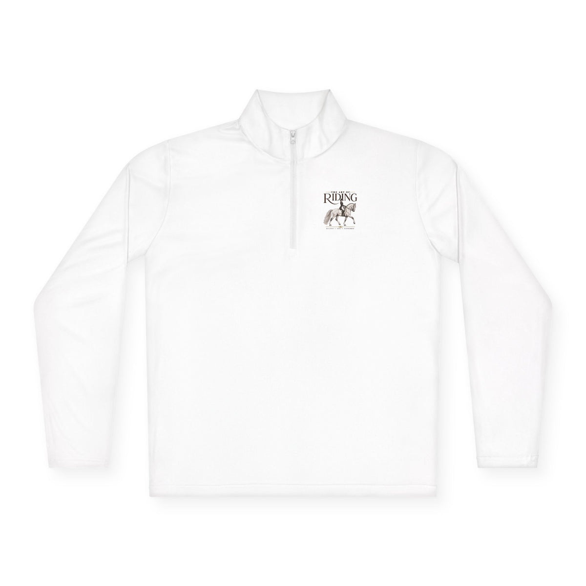 The Art of Riding quarter-zip pullover