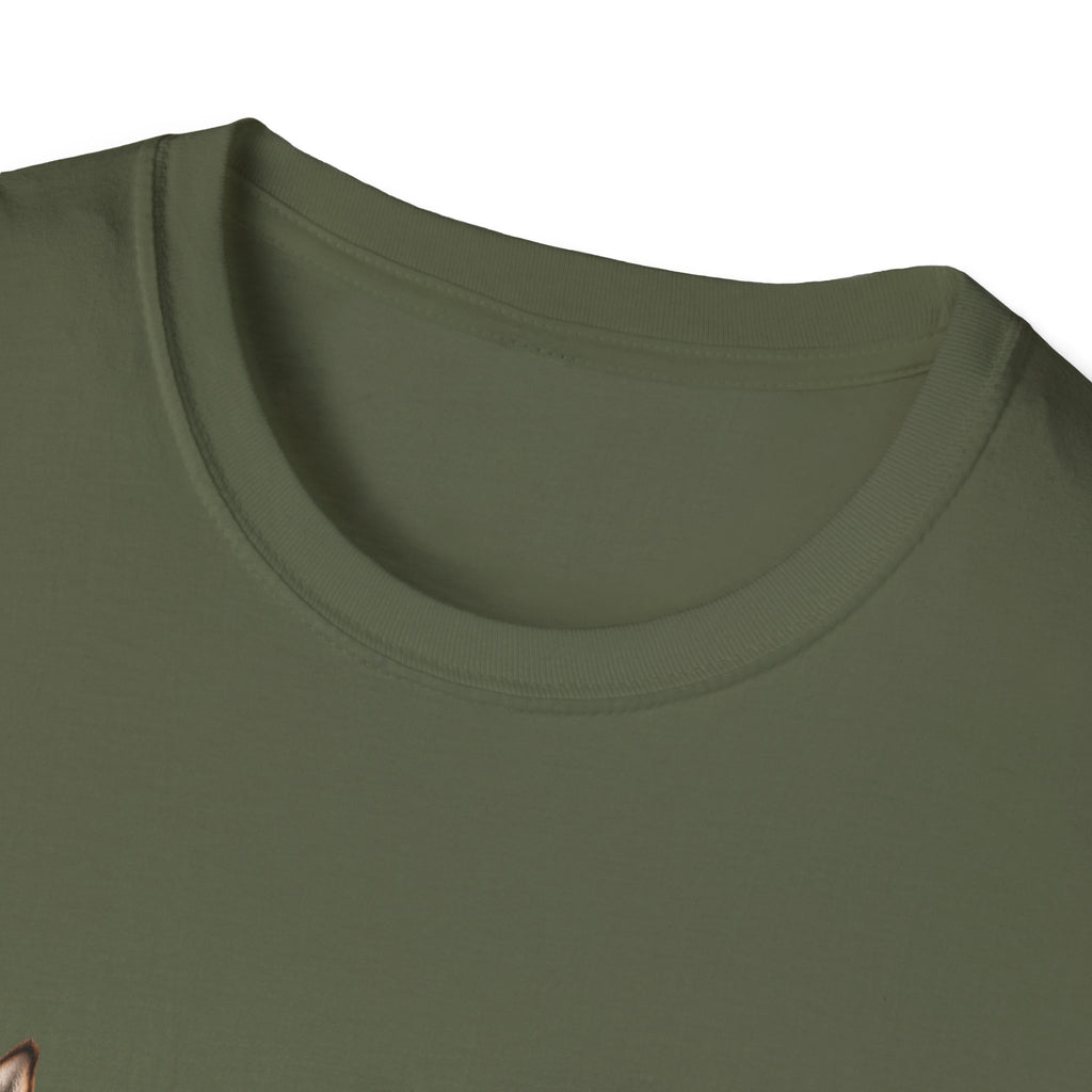 Donkey Row T-Shirt — Cute Peeking Donkeys Graphic Tee