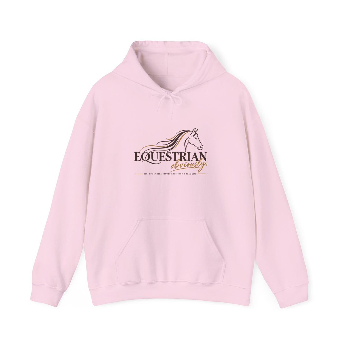 Equestrian Riding hoodie with horse logo