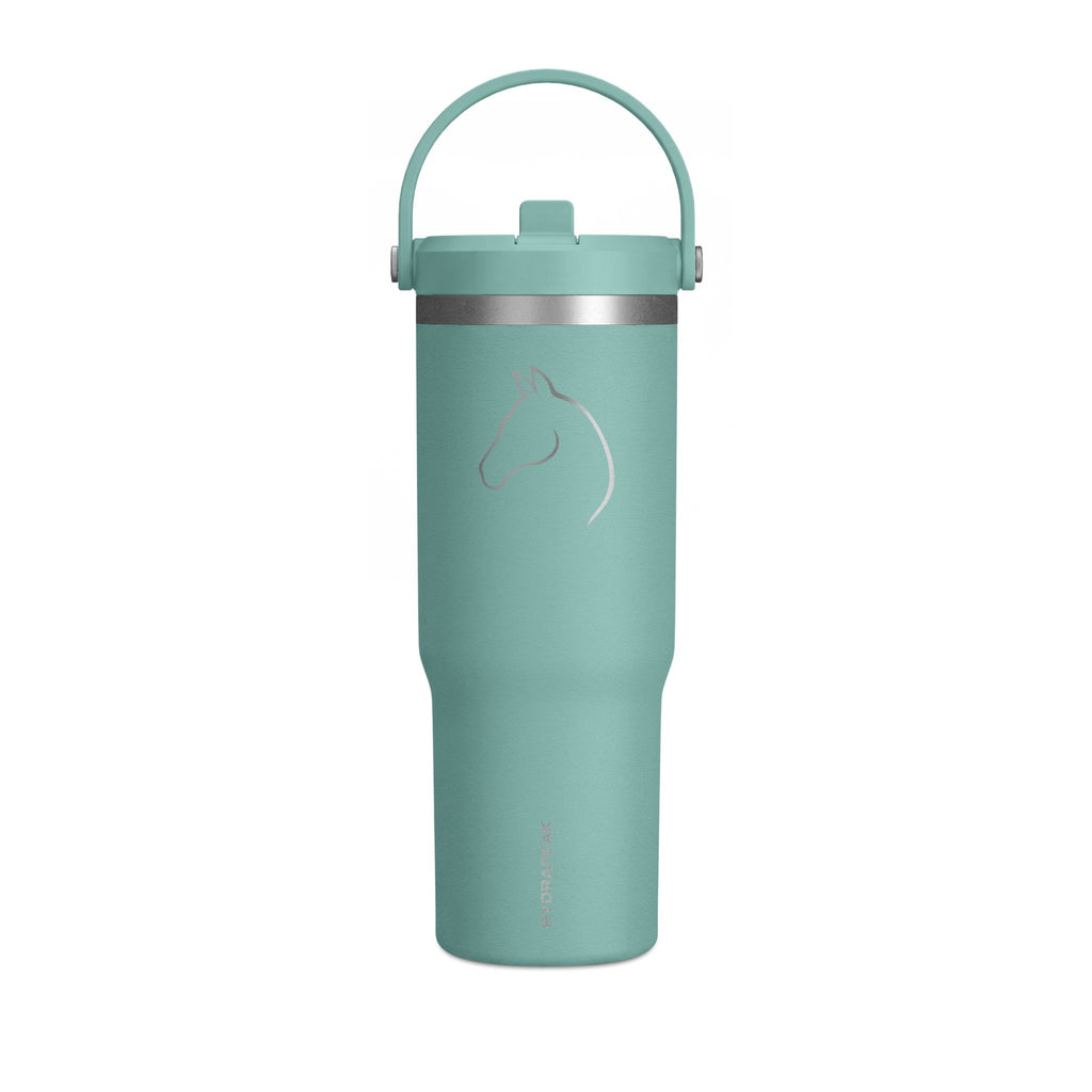 Horse Outline 32oz Nomad Tumbler — Insulated Travel Mug for Equestrians