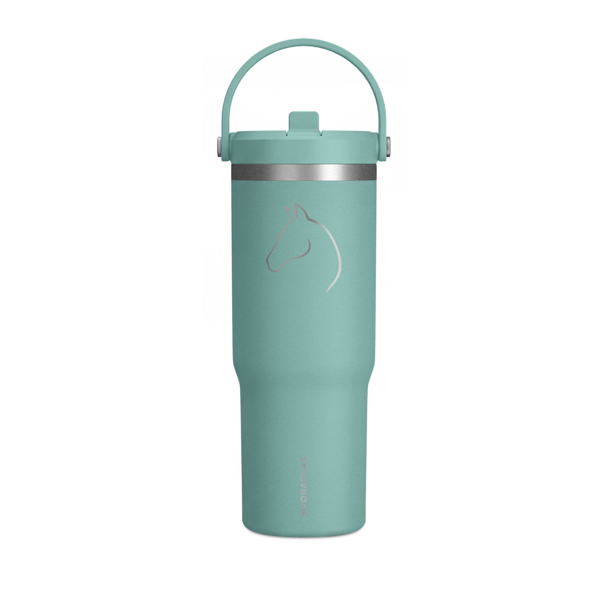 Horse Outline 32oz Nomad Tumbler — Insulated Travel Mug for Equestrians