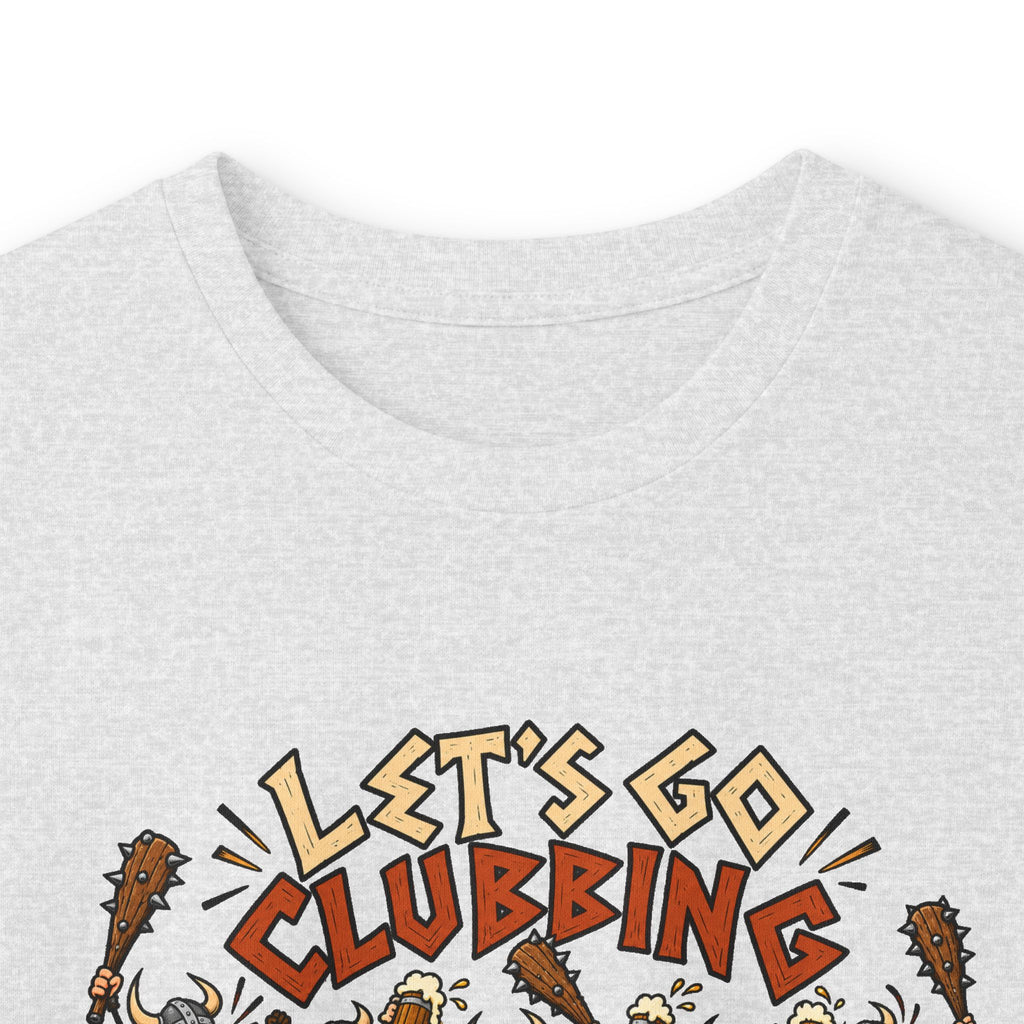 Let's Go Clubbing long sleeve tee graphic
