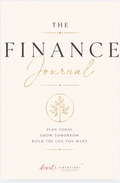 Finance Journal printable PDF cover